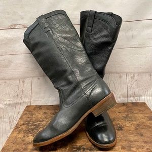 Vintage Dan Post Round Toe Wellington Boots